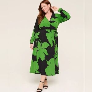 Lane Bryant Faux Wrap Dress